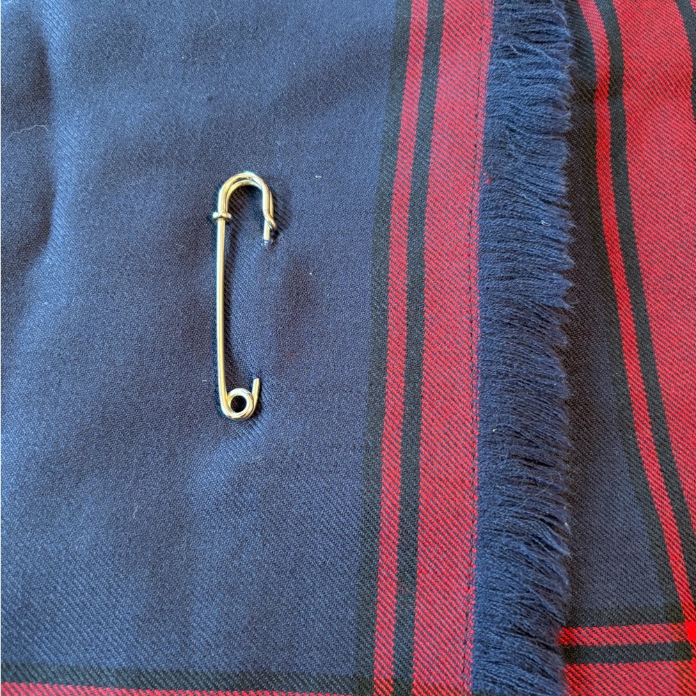 Highland Queen Plaid Kilt Skirt  100% Virgin Wool Size 10 - Picture 2 of 7